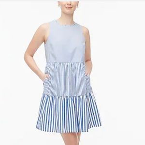 Brand new JCrew Factory tiered mini dress